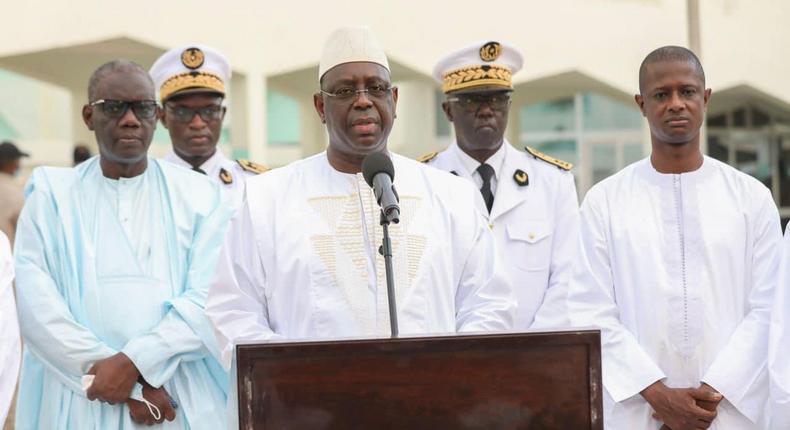 Macky Sall à Tivaouane, le 27 mai 2022