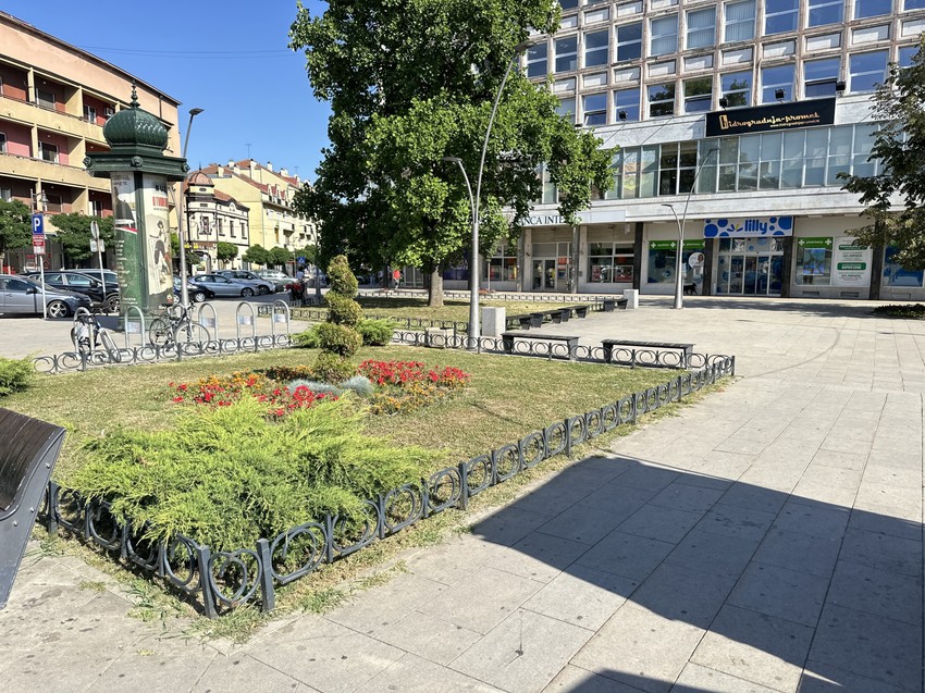 Puste ulice u Čačku 