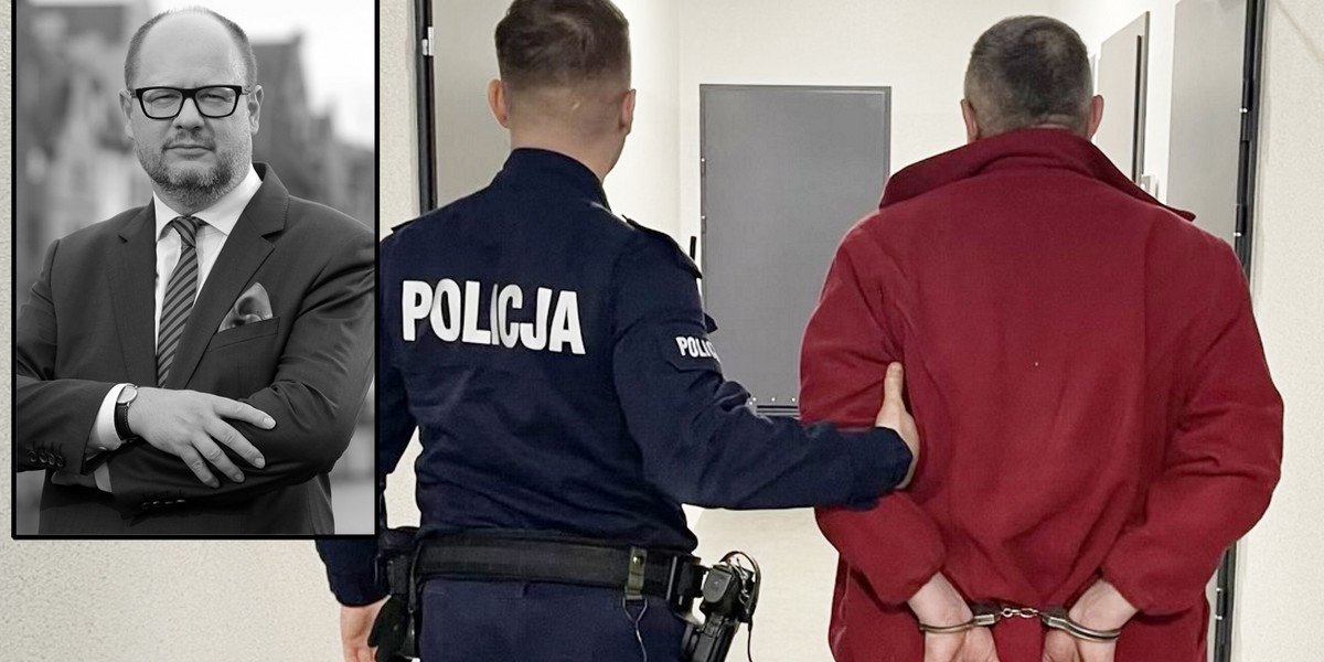 55-latek zatrzymany za groźby nawiązujące do śmierci Pawła Adamowicza.