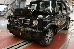 Mercedes Klasy G, Seat Terraco i Honda CR-V na piątkę w teście zderzeniowym, ale Mercedes zalicza małą wpadkę