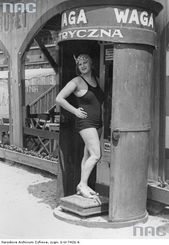 Warszawa. Plaża Poniatówka