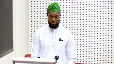 President Tinubu's ministerial nominee, Bosun Tijani. [Twitter:@OrderPaper]