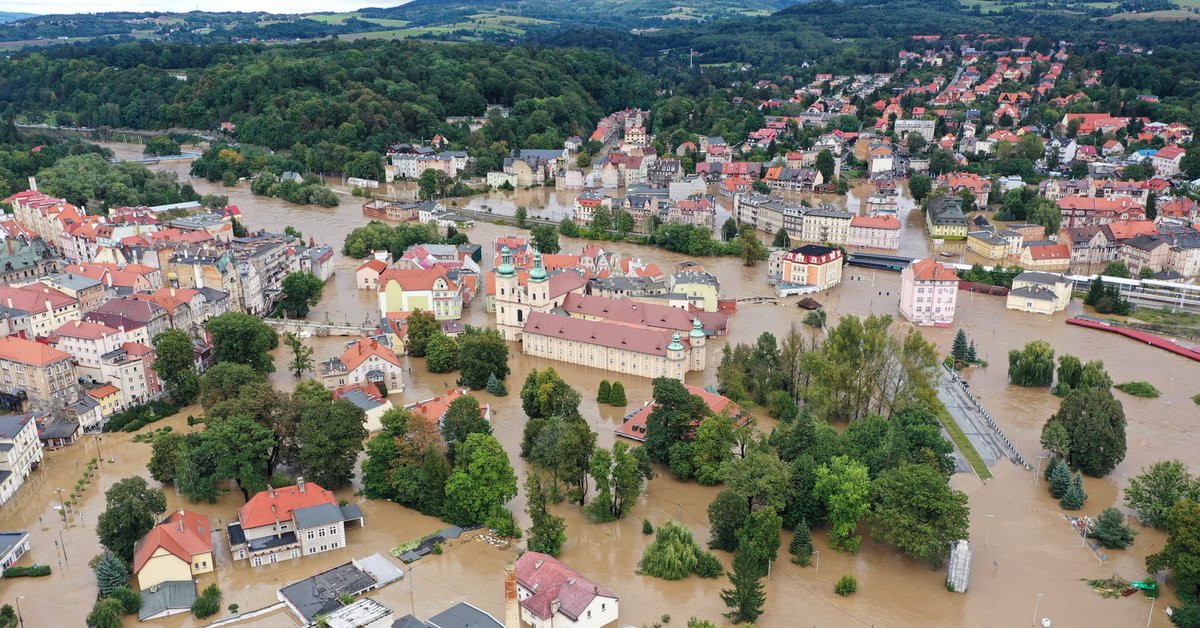 Powódź zniszczyła klasztor franciszkanów w Kłodzku