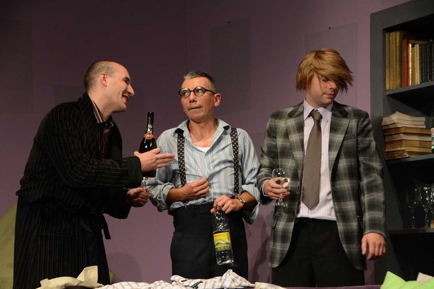 Dejan Karlečik, Saša Latinović i Stefan Juanin