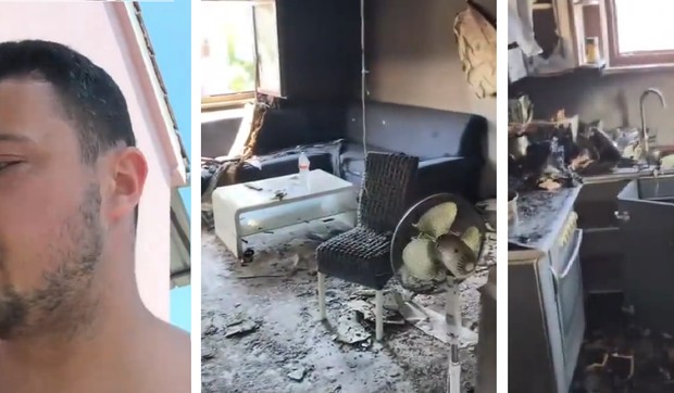 Turisti zapalili apartman
