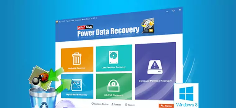 MiniTool Power Data Recovery Personal Edition 7.0 za darmo dla czytelników Komputer Świata!