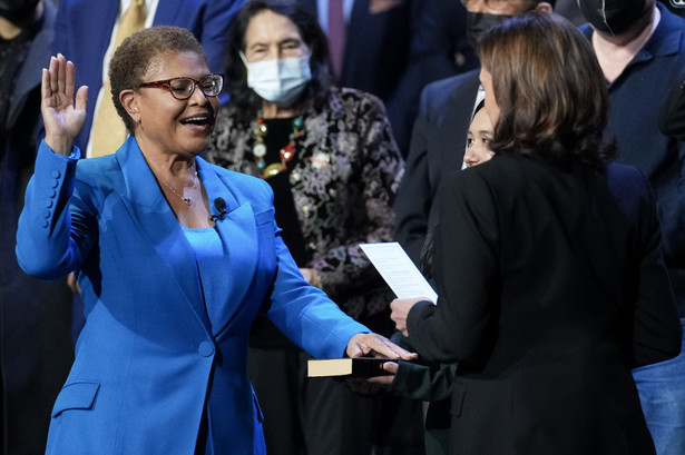 Karen Bass i Kamala Harris