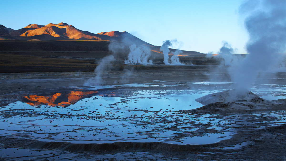 Gejzery El Tatio w Chile