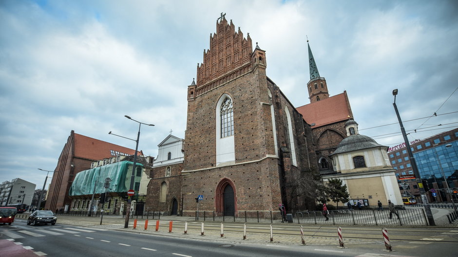 Wrocław: Kościół i klasztor pw. św. Wojciecha, siedziba wrocławskich dominikanów