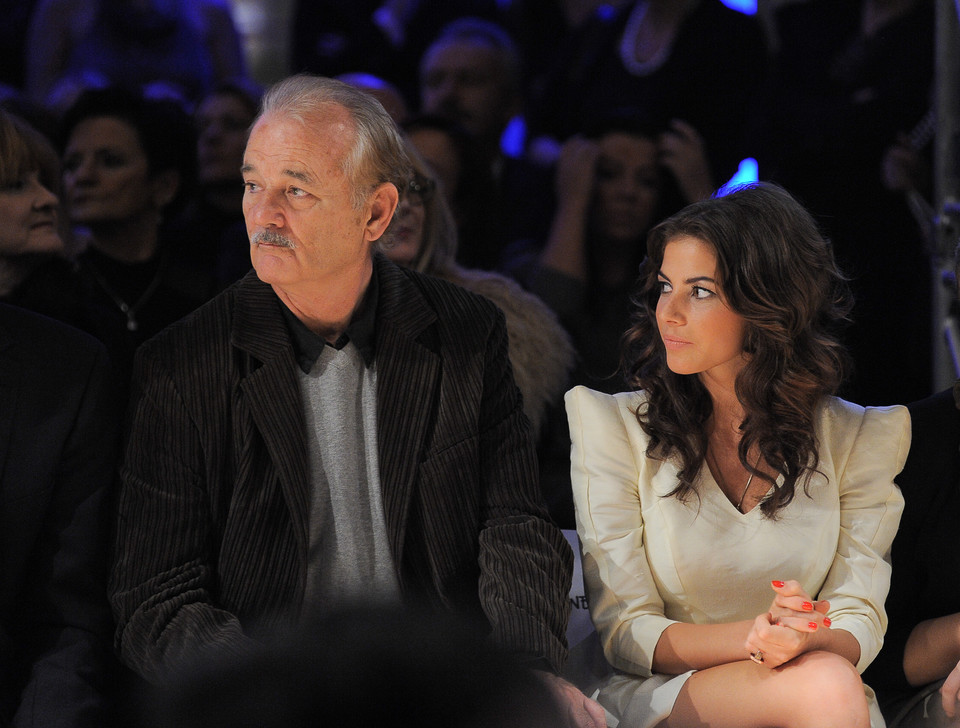 Weronika Rosati i Bill Murray