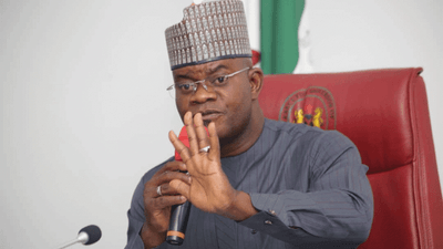 Governor Yahaya Bello of Kogi State. (Daily Post)