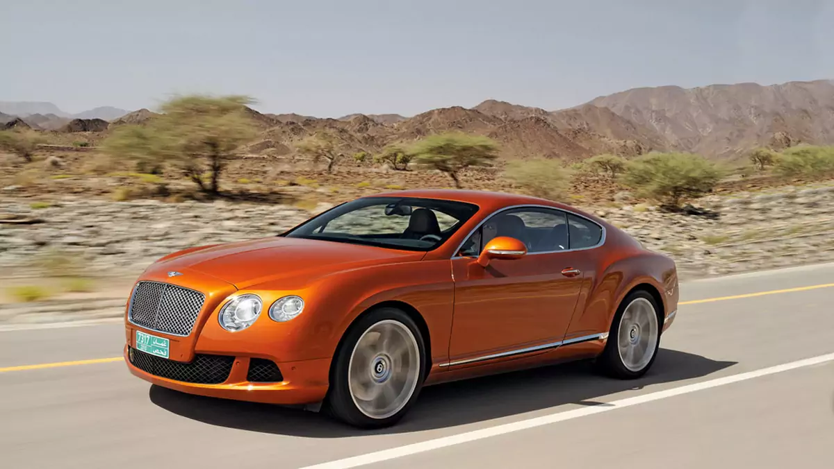 Bentley Continental GT: Muskularny „brytyjczyk”