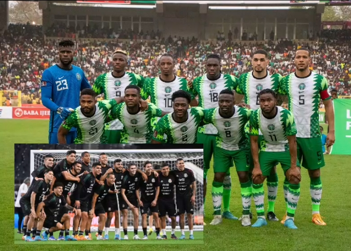 Les Super Eagles ont débuté sous Jose Pesiro contre le Mexique.