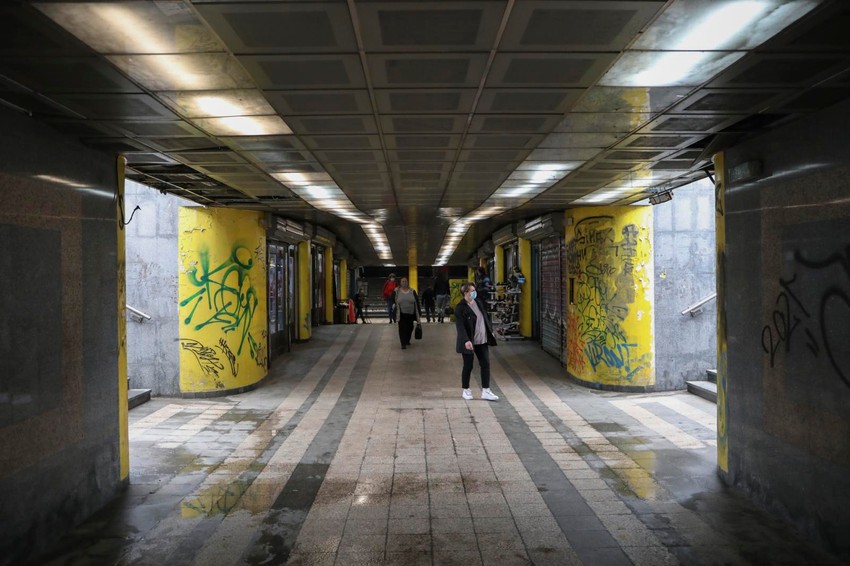 Podzemni prolaz na Beogradskom sajmu: Mokro, prljvavo, zapušteno 