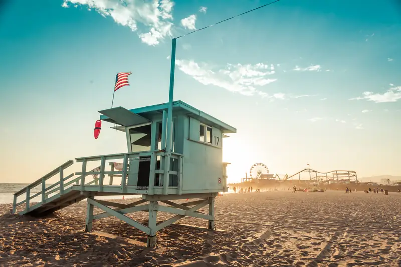 Plaże Santa Monica doskonale znacie z filmów