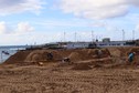 Piaskowa szopka na plaży Las Canteras, Las Palmas de Gran Canaria