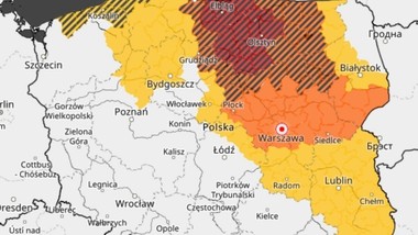 ostrzeżenie przed silnym wiatrem. zacznie się dziś! jest alert rcb dla 5 województw imgw ostrzeżenia pogoda opady śniegu mapa