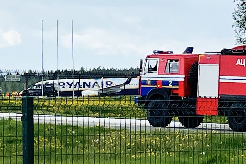 Na lotnisku w Mińsku awaryjnie lądował samolot. Raman Pratasiewicz został zatrzymany przez władze Białorusi