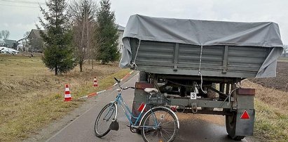 Gdy spojrzał w lusterko, zobaczył leżący rower. Horror w Tarnoszynie