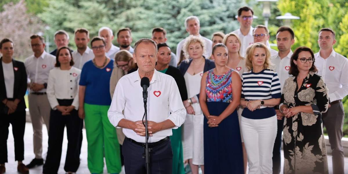 Donald Tusk ogłosił, że 1 października odbędzie się wielki marsz.