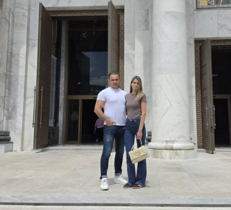 Dragan Stanković se poklonio Pojasu Presvete Bogorodice