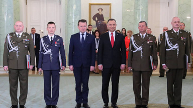 Znamy nazwiska oficerów, którym prezydent Andrzej Duda wręczy nominacje generalskie