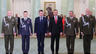 Znamy nazwiska oficerów, którym prezydent Andrzej Duda wręczy nominacje generalskie