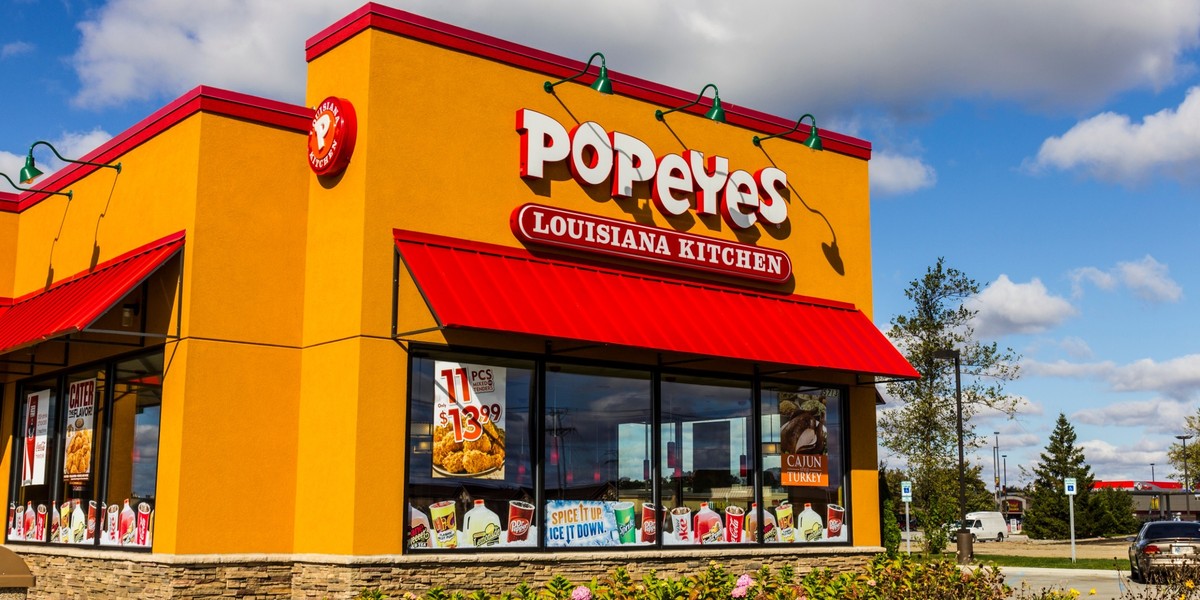 Popeyes to amerykańska sieć restauracji typu fast food.