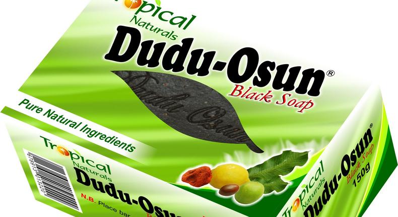 Dudu Osun black soap is intensely cleansing and moisturizes