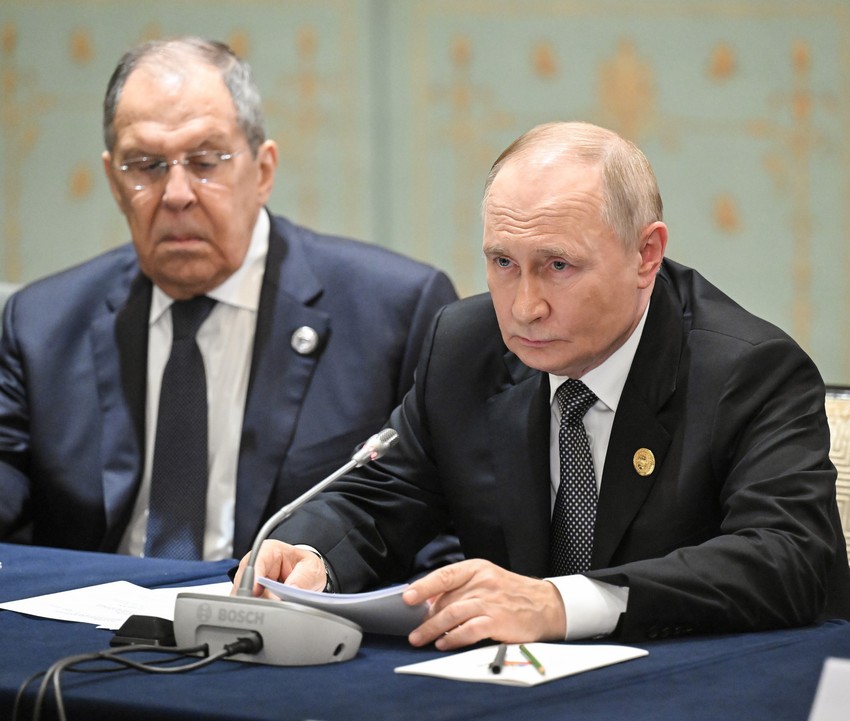 Sergej Lavrov i Vladimir Putin
