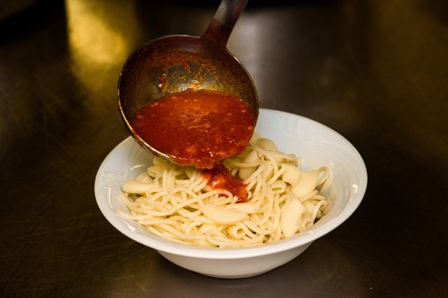 egyiptomi étel, koshari, recept, konyha, foodporn, rizs, csicseriborso