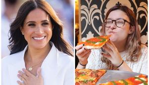 Meghan and I have the same taste in pizza.Samir Hussein/WireImage/Getty Images; Gabbi Shaw/Insider