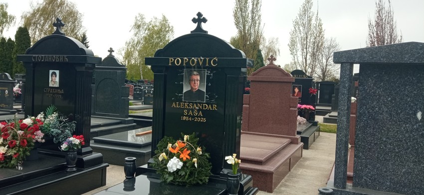 Saša Popović 40 dana