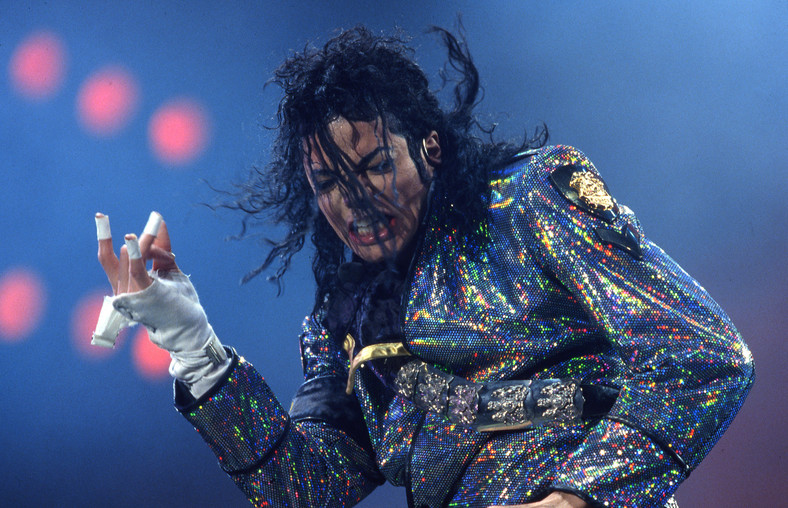 Paryż, 13 września 1992 r. Michael Jackson podczas trasy "Dangerous Tour"