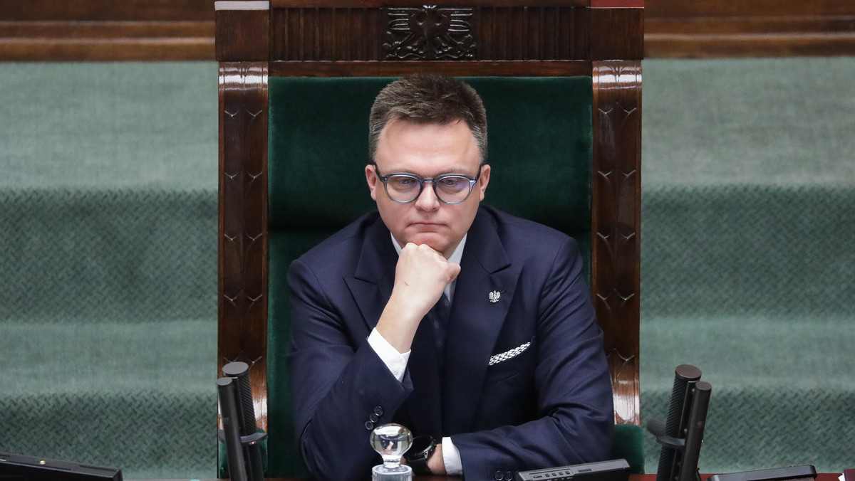 Szymon Hołownia o Trybunale Konstytucyjnym. "Ręka wyciągnięta do prezydenta"