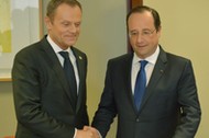 BELGIA BRUKSELA SZCZYT UE TUSK HOLLANDE