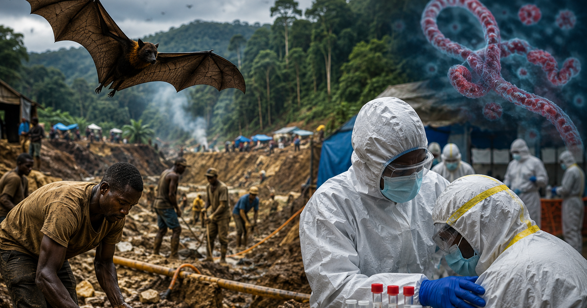 How Congo's illegal gold trade is fueling the spread of a deadly, vaccine-resistant Ebola strain