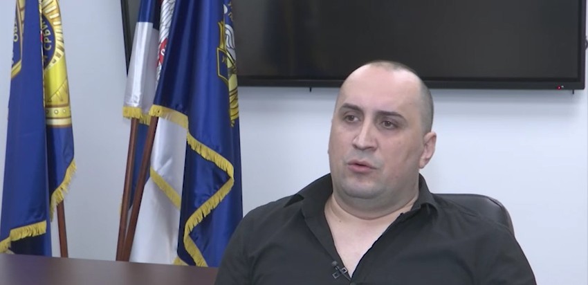 Slađan Janković, rukovodilac u Odseku za suzbijanje teških krađa u PU za grad Beograd