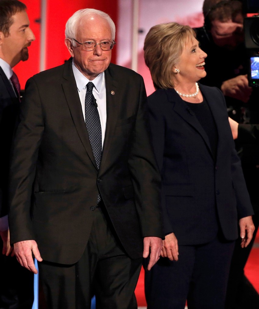 Hilari Klinton i Berni Sanders