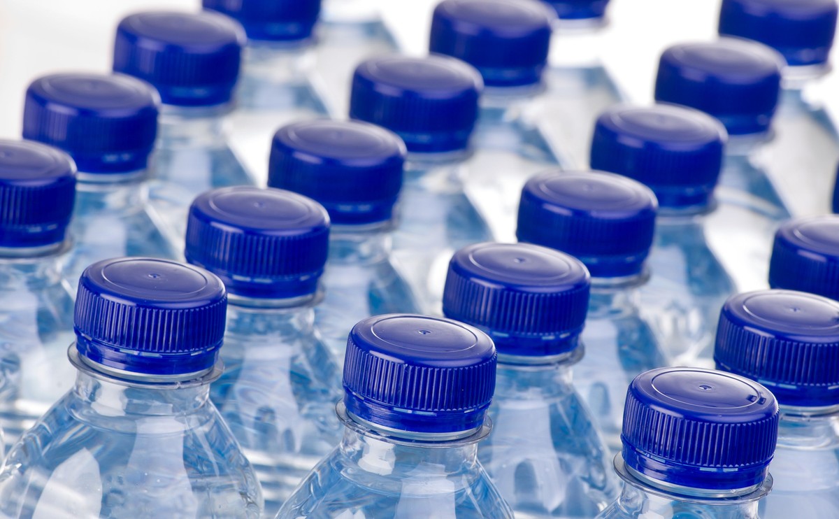 Butelki wody mineralnej
