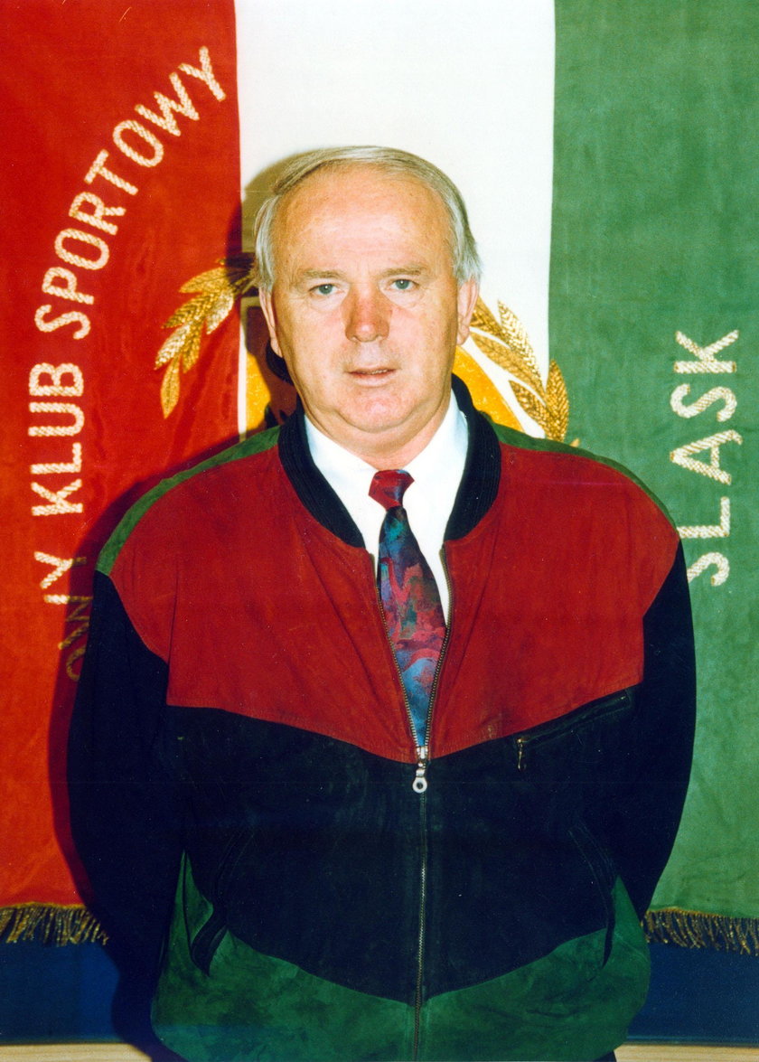 Stanisław Świerk, trener Śląska Wrocław w 1995 roku