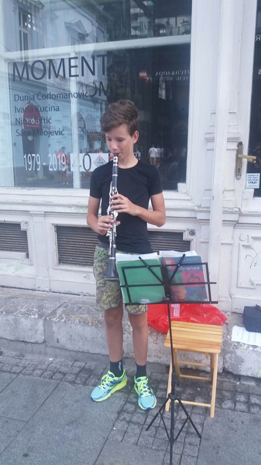 Filip već tri godine pohađa muzičku školu u rodnom Valjevu