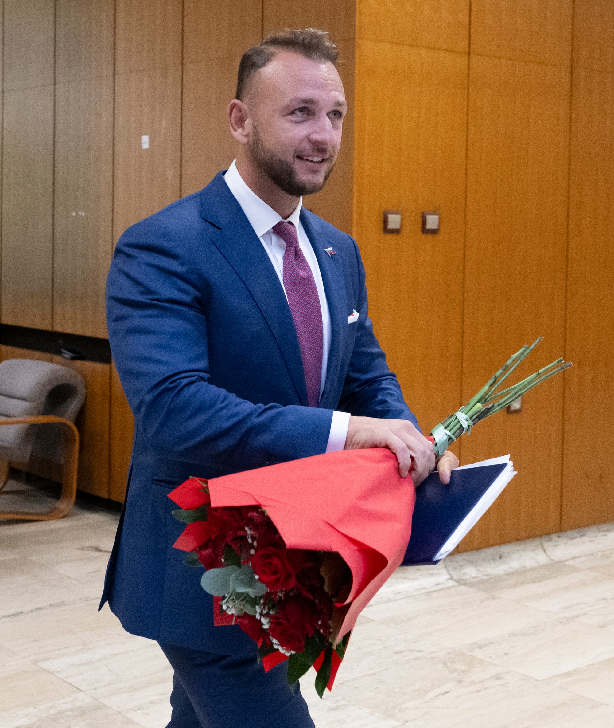 Minister vnútra SR Matúš Šutaj Eštok (Hlas-SD).