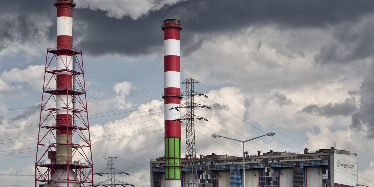 Zespół elektrowni w Ostrołęce. To tu ma stanąć nowy blok energetyczny