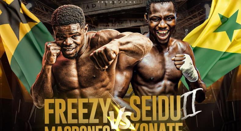 Macbones vs Konate boxing showdown set to thrill fans at Bukom Boxing Arena.