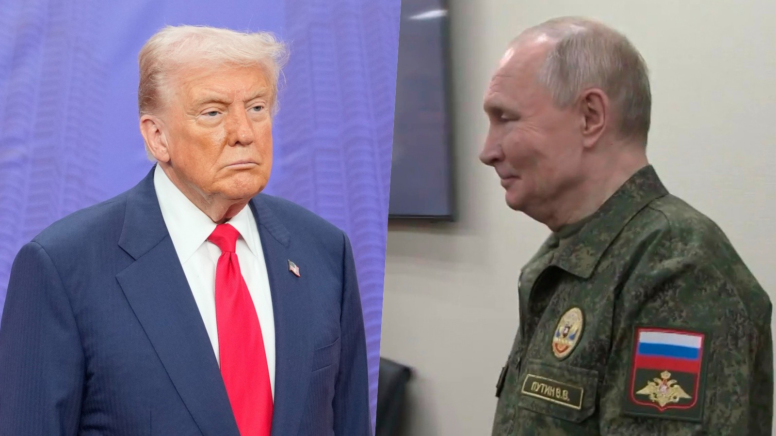 Prezidenti Donald Trump a Vladimir Putin.