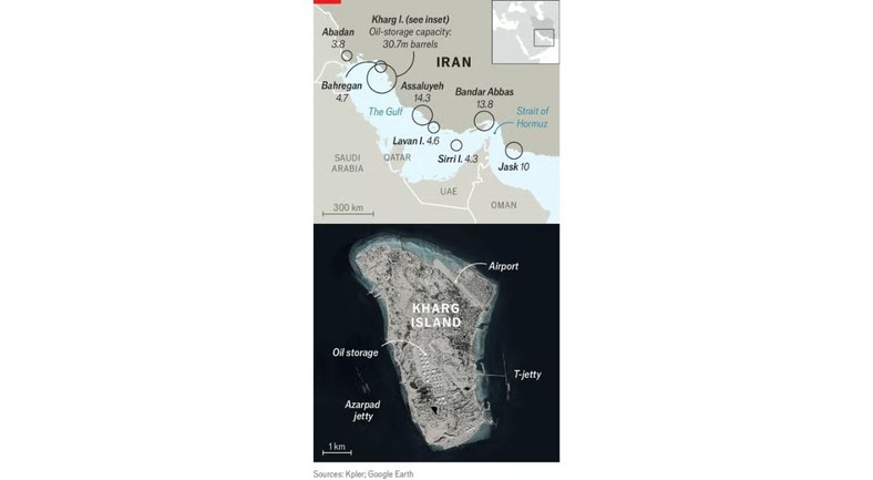Irańskie terminale naftowe