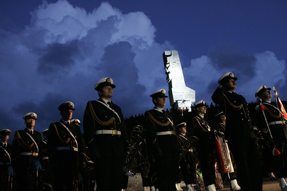 GDAŃSK WESTERPLATTE 71. ROCZNICA WYBUCHU II WOJNY ŚWIATOWEJ