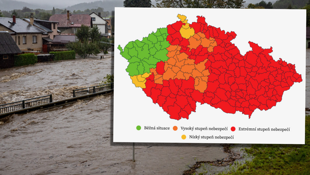 Ewakuacja w Czeskim Cieszynie: tysiące mieszkańców opuszczają domy