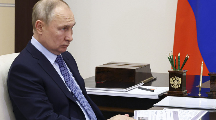 Egy újabb olyan szankció, amely személyesen érinti Putyin orosz elnököt / Fotó: MTI/AP/Kreml/Szputnyik/Pool/Mihail Klimentyev